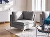 Corner Seat EVJA Velvet Grey