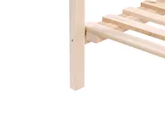 Växthus för balkong ARANOVA 80 cm 58 cm Granträ Ljusbrun_1024079