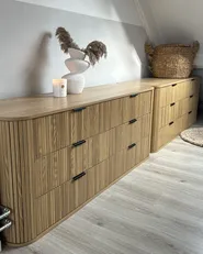 6 Drawer Chest BRADLEY Brown_969621