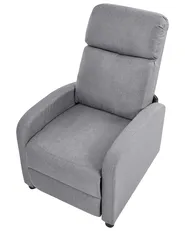 Recliner Chair EMINENCE Faux Linen Grey_1029805