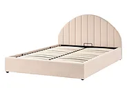 Sänky säilytystilalla CHADENET Buklee Vaaleanbeige 140 x 200 cm_1151058