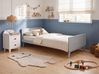 Bed Pine Wood BONNAC 90 x 200 cm (EU Single) Grey