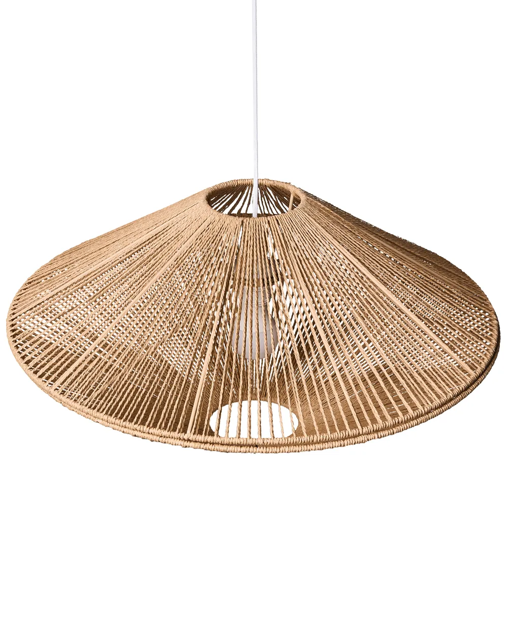 Pendant Lamp CAVES Paper Rope Natural_1037564