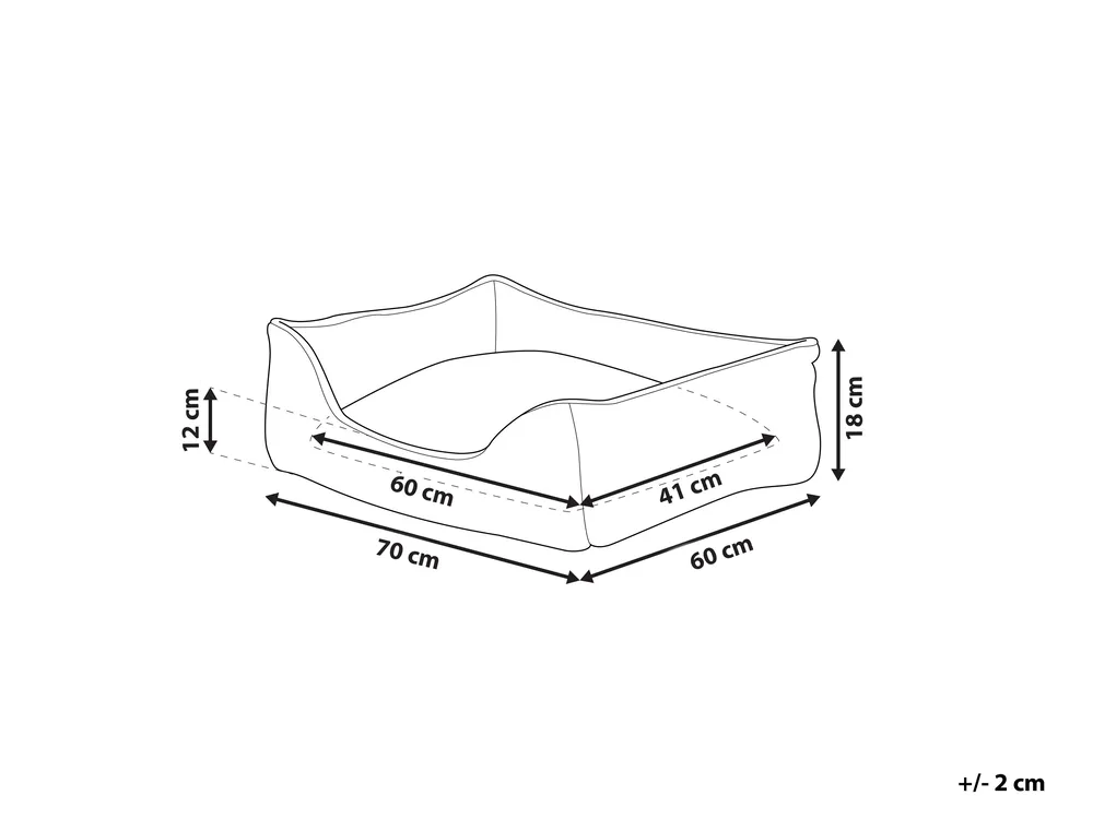 Pet Bed IZMIR Velvet Blue_826635