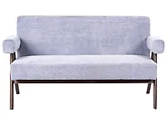 Living Room Set TAMRE Chenille Light Blue/ Dark Brown_1185308