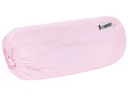 Fitted Sheet JANBU 160 x 200 cm Cotton Pastel Pink_845375