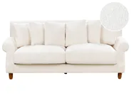 Soffa 2-sits EIKE Bouclé Off-White_918126