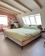 Säng med lamellram Manchester MELLE 180 x 200 cm Taupe_951661