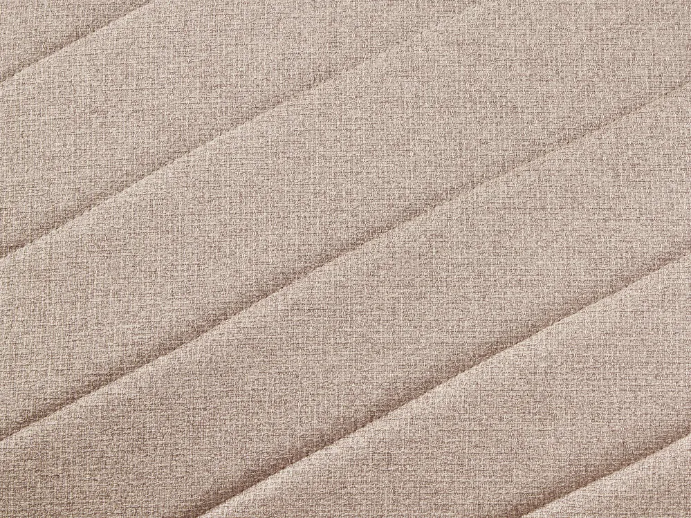 Sofa Bed 3 Seater SENJA Faux Linen Light Brown_944792