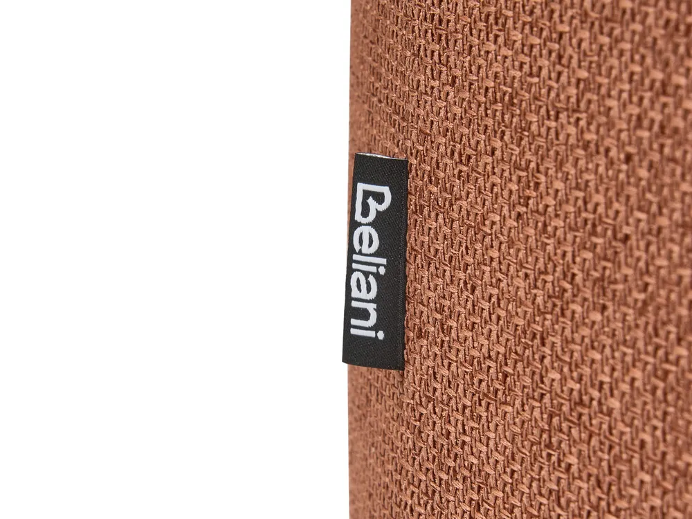 Storage Pouffe FERNDALE Fabric Golden Brown_1056137