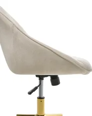 Työtuoli BARDSDALE Sametti Vaaleanbeige_1010310