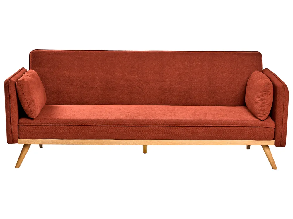 Sofa Bed ASAA Fabric Red