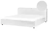 Waterbed Boucle LINARDS 180 x 200 cm (EU Super King) White