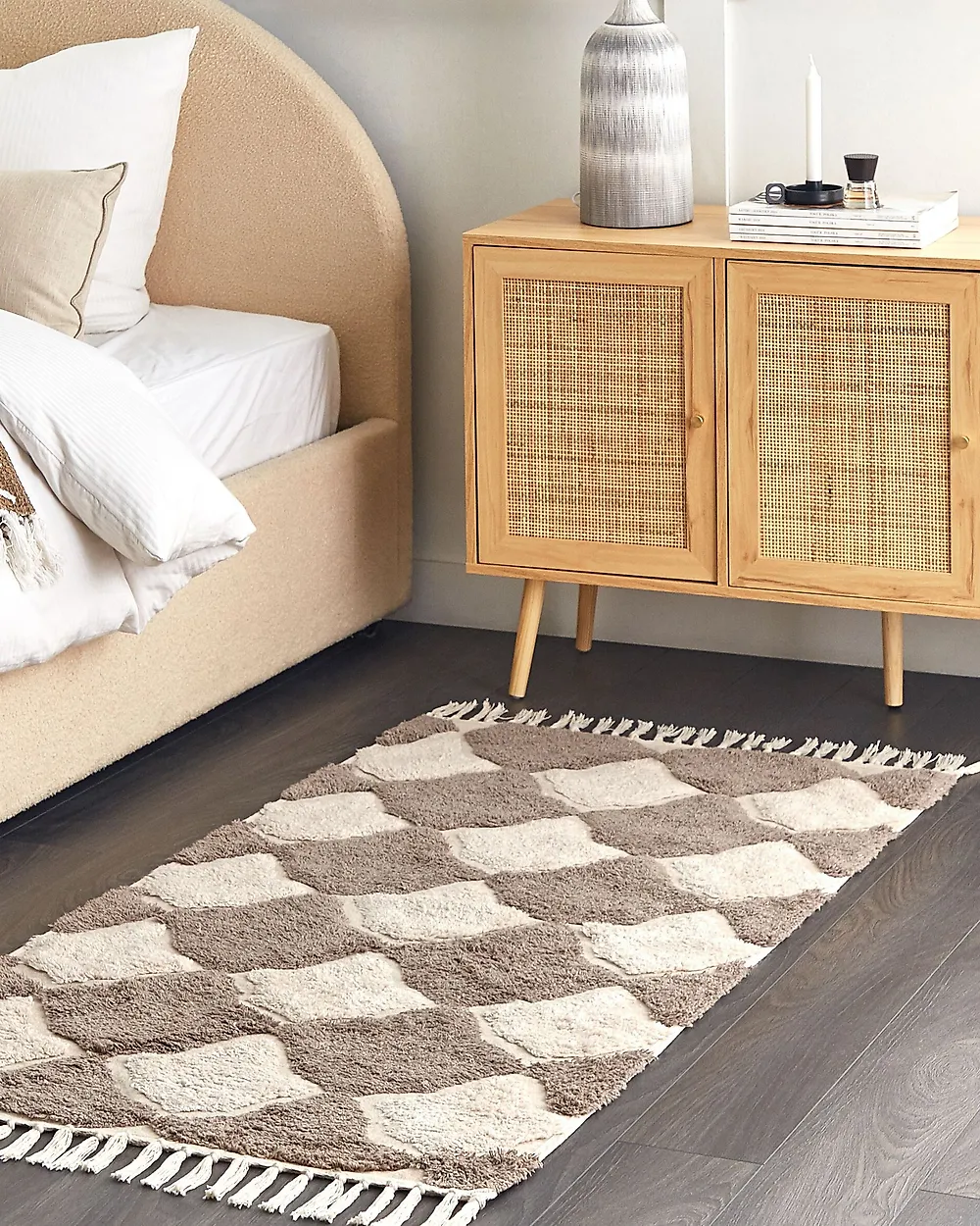 Matto SINOP Beige 80 x 150 cm Puuvilla_1183613