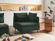 Corner Seat EGERIS Corduroy Dark Green_1067048