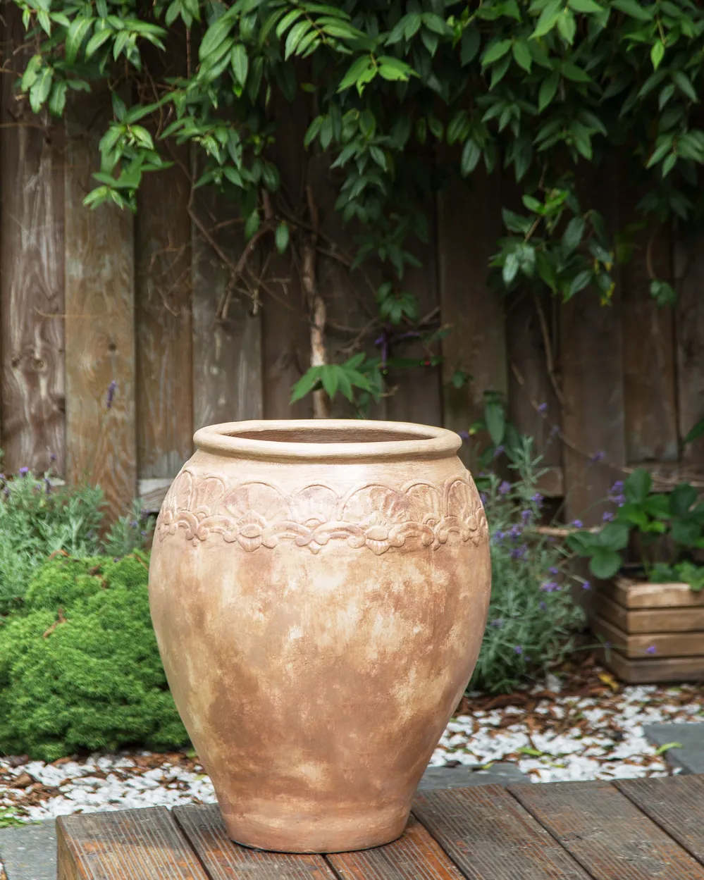 Kukkaruukku PYRUS 48 cm Ruskea_930798