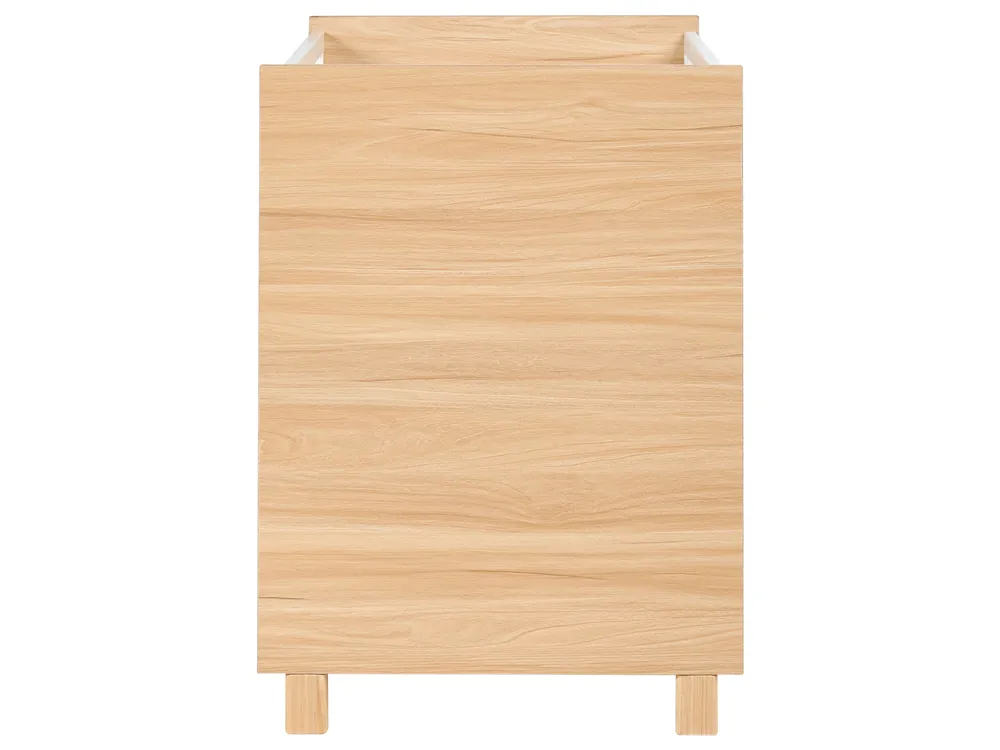 Spjälsäng med förvaringslåda GUNNAR 60 x 120 cm Vit_1004456