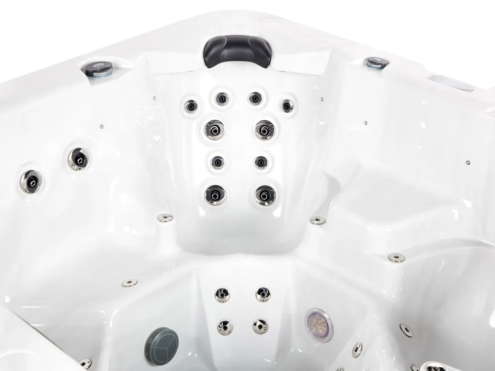 Outdoor Hot Tub with LED VILLARRICA White_965308