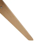 Ruokatuoli pyörivä MOKENA keinopellava Vaaleanbeige_965244