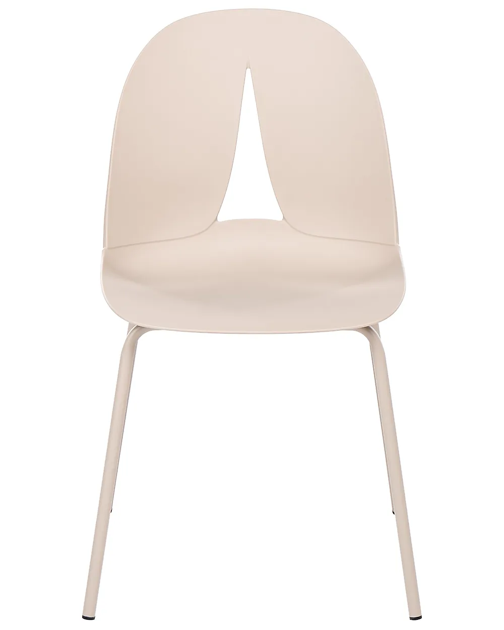 Sett med 2 hagestoler BOLGHERI Uten armlener Beige_1188114
