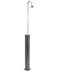 Freestanding Outdoor Solar Shower JUANILLO Black_974235