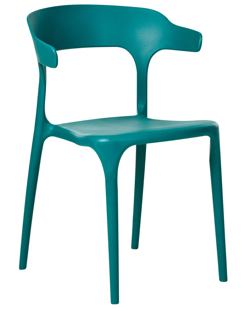 Set of 4 Garden Chairs GUBBIO Teal_984646