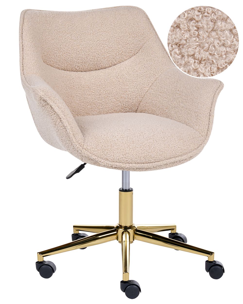 Työtuoli ARDELLE Buklee Beige