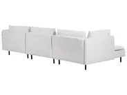 Modular Corner Sofa 3 Seater EGERIS Fabric Light Grey Right Hand_894306