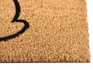 Dörrmatta LINGAYEN Naturlig 55 x 120 cm Kanin Kokosfiber_1013161
