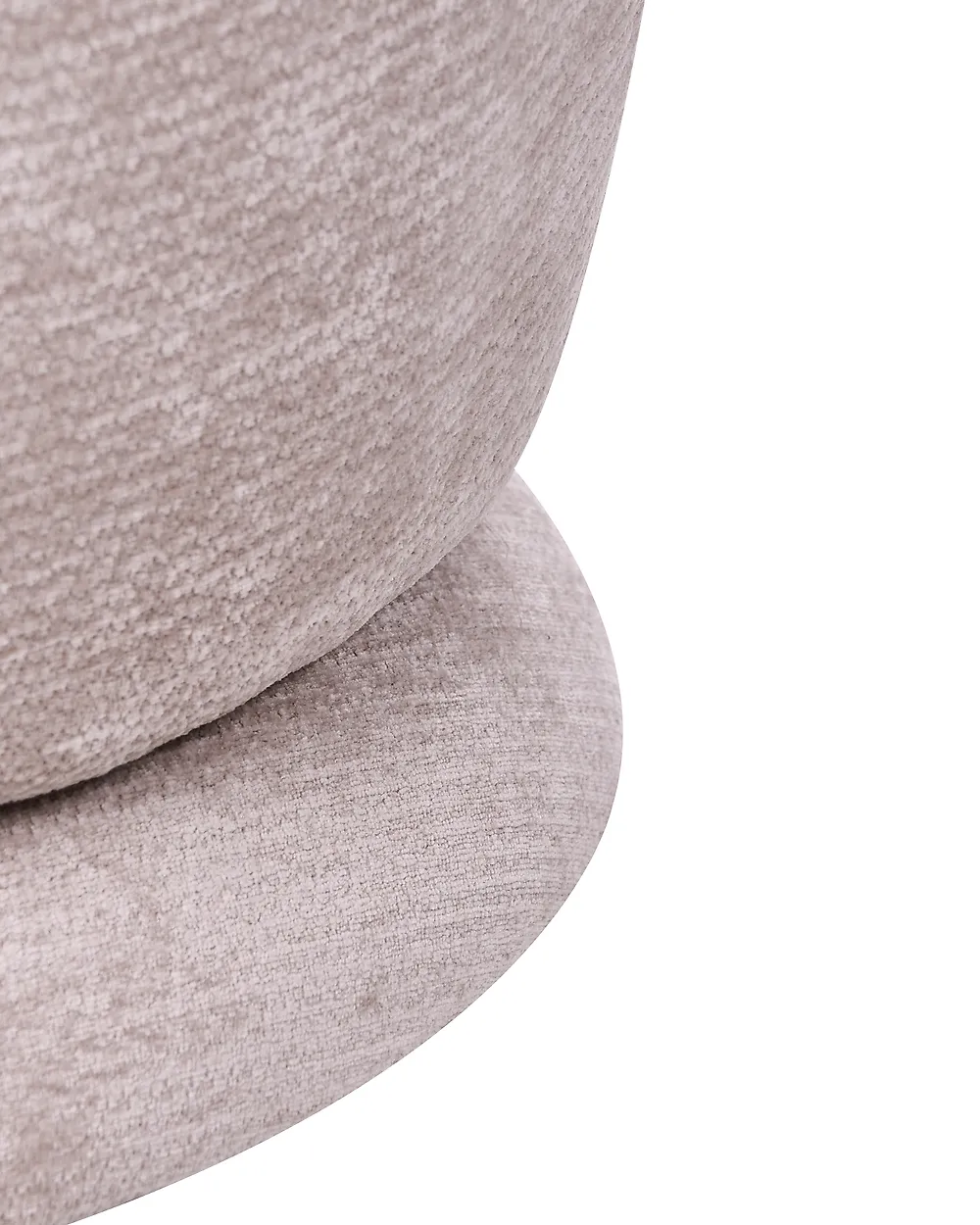 Nojatuoli pyörivä BLOMMA Chenille Beige_1163673