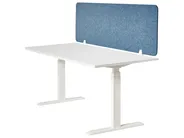 Skiljevägg för skrivbord SPLIT 160 x 50 cm Blå_1055977