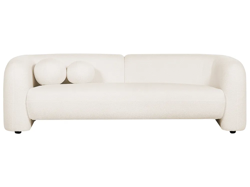 Soffgrupp 5-sits LEIREN Bouclé Vit_920811