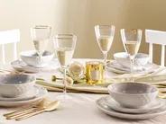 Set med 4 vinglas TOPAZ 380 ml Transparent_923424