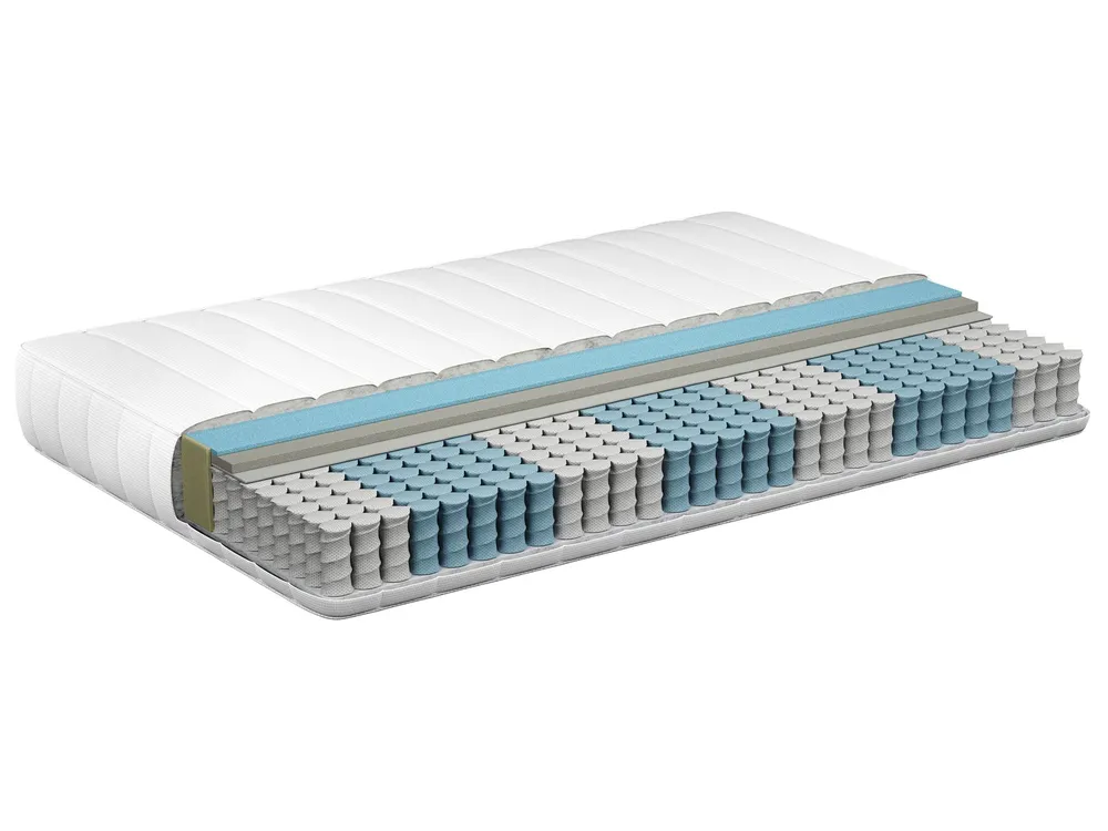 Memory Foam Pocket Spring Mattress BREEZE HYBRID 7 PLUS H2/3 Medium 90 x 200 cm (EU Single)