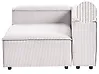 Corner Seat ARDAL Corduroy Off-White Left Hand