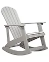 Ulkokeinutuoli ADIRONDACK Vaaleanharmaa