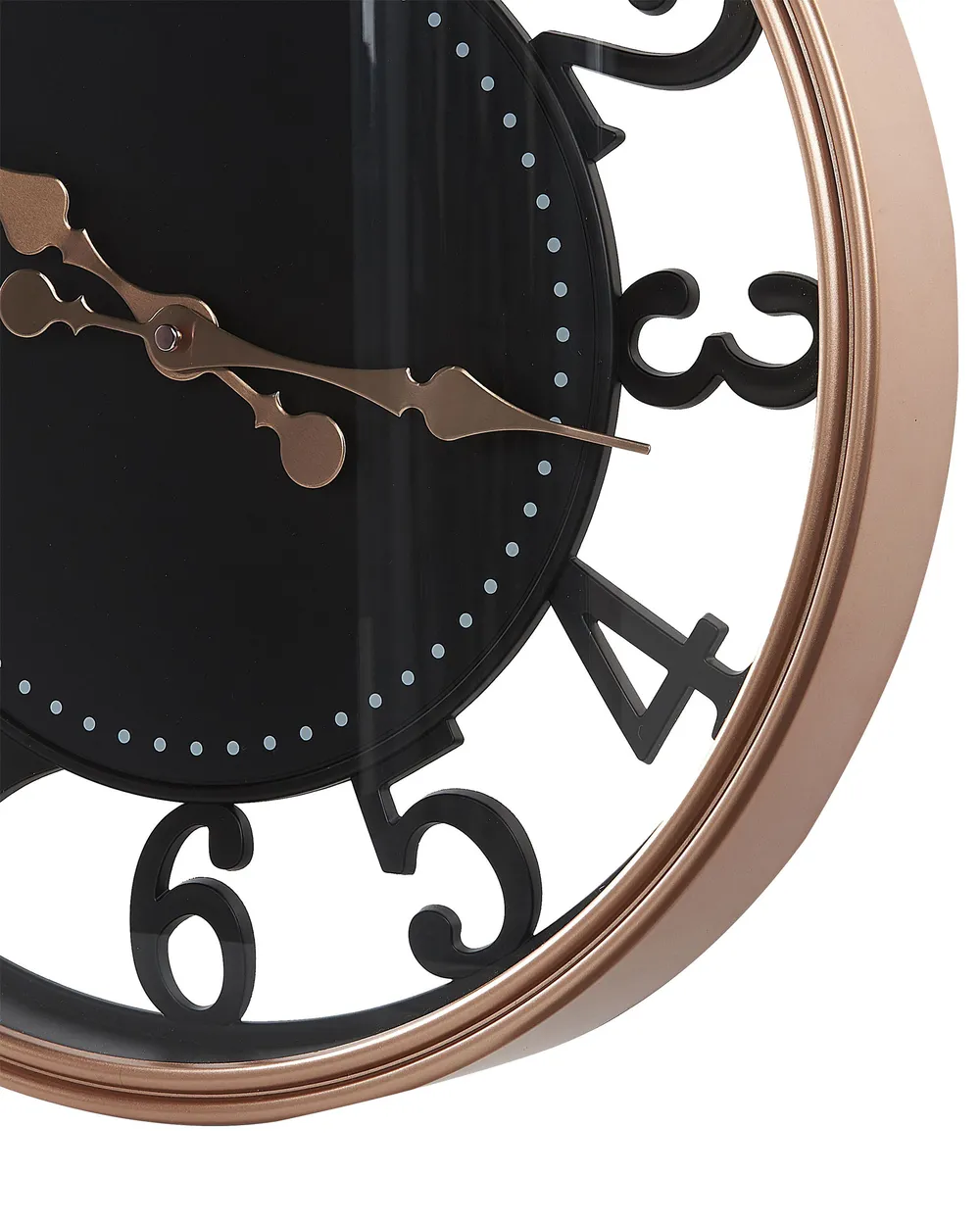 Wall Clock ALLOZA 44 cm Black_827793