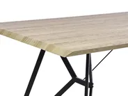 Dining Table BUSCOT Light Brown 160 cm 90 cm_790970