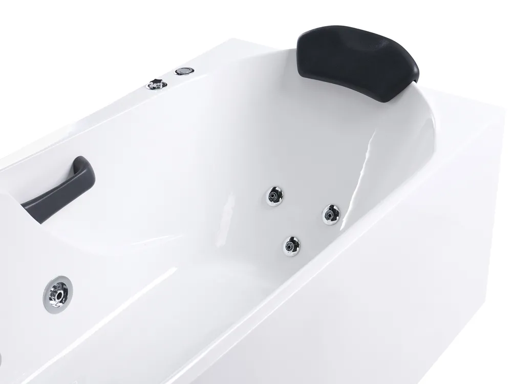 Massagebadkar SAYULA 1700 x 800 mm Vit Vänstervänd_1029513