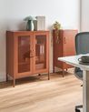Cabinet WAKATIPU Metal Golden Brown