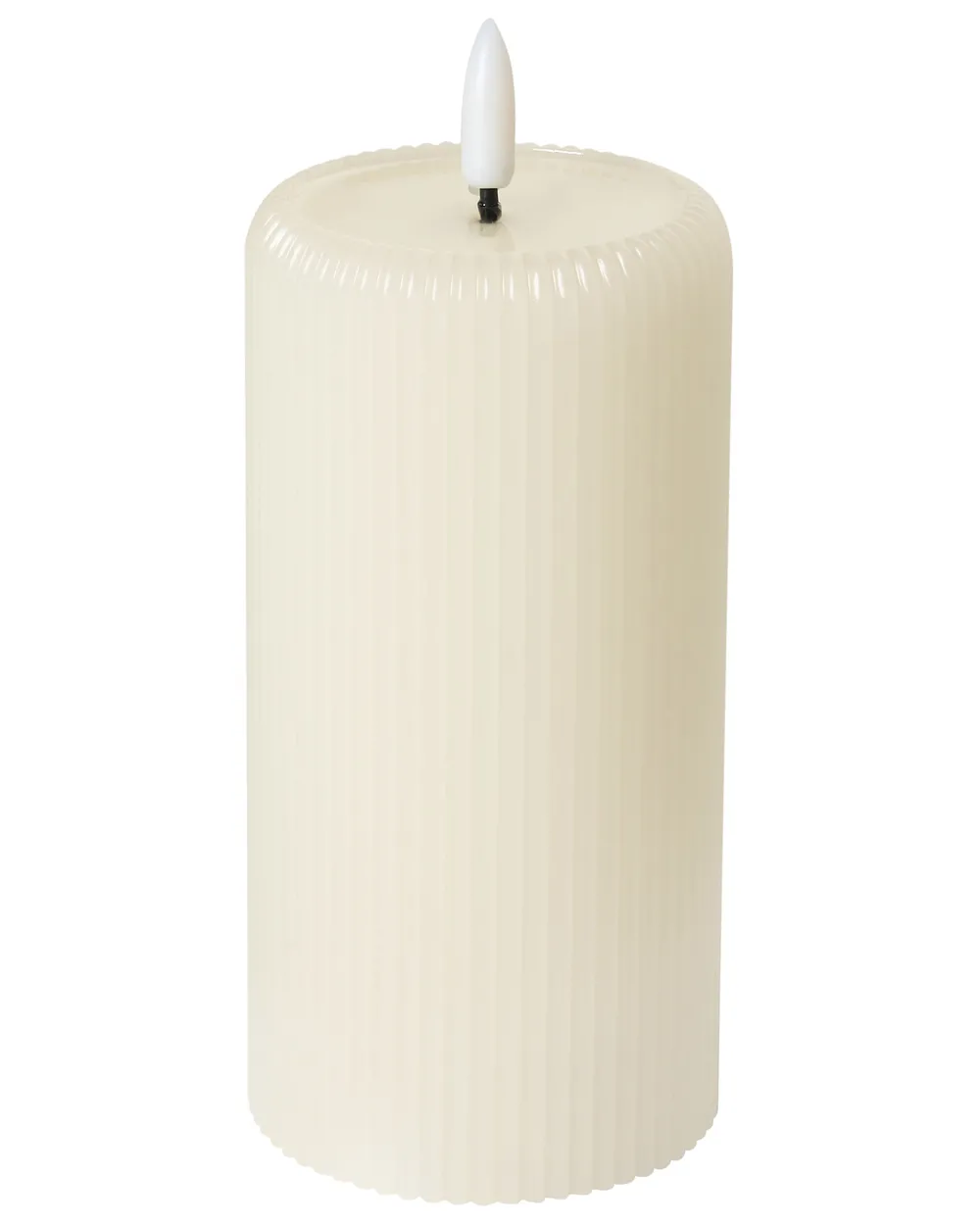 Set of 6 LED Candles NOISETTE 10/16 cm Off-White_1016010