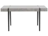 Dining Table ADENA Grey Concrete Effect 150 cm 90 cm_782308