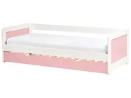 Utdragbar säng Furu GRAVELINES 90 x 200 cm Rosa_1004438