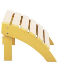 Garden Footstool ADIRONDACK Yellow_809715