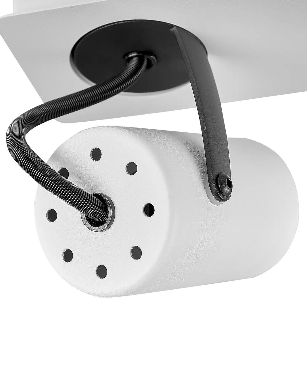 4 Light Spotlight KLIP Adjustable Metal White_828553