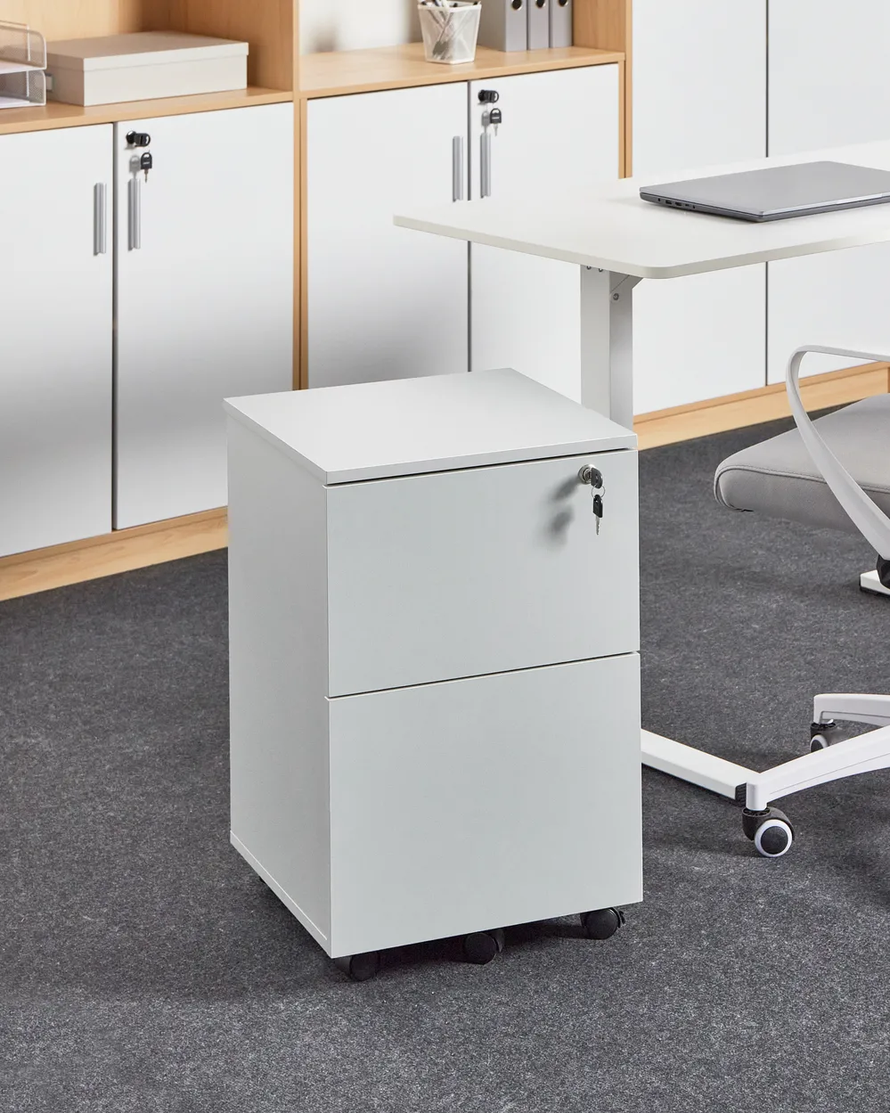 Storage Unit JOHNSON Light Grey