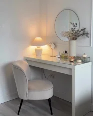 Fåtölj VOSS Sammet Taupe_975277
