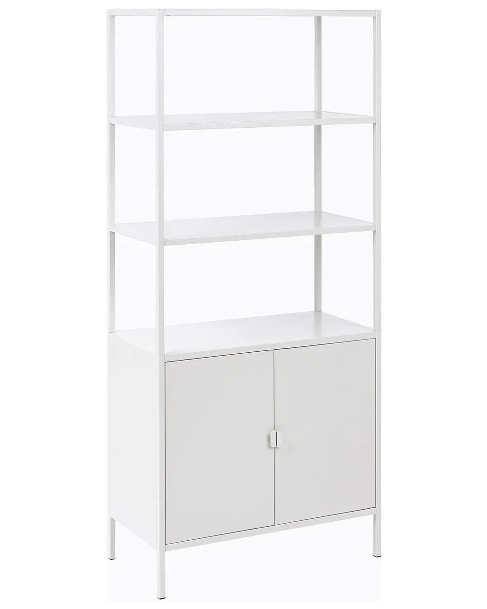 Storage Unit KAURI Metal Light Grey