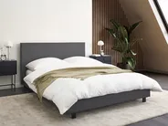 Bed Fabric ALBI 140 x 200 cm (EU Double) Grey_964527