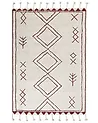 Matto KENITRA Luonnonvalkoinen 160 x 230 cm Puuvilla